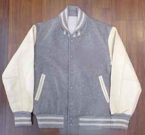 Personnalisable Vintage Varsity Jacket 100% Laine Logo Brodé sur le devant Taille XS Fermeture à Glissière Hiver Oem Service - Product Image 5