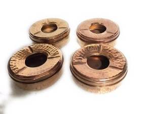 Cenicero de metal de cobre martillado de primera calidad con diseño elegante perfecto para el hogar, bares, restaurantes, oficinas y almacenamiento de cenizas de humo - Product Image 4
