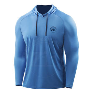 Sweat-shirts de compression pour hommes, légers, respirants, à séchage rapide, de haute qualité, en Spandex/Polyester, service OEM personnalisé, toutes tailles, faible MOQ - Product Image 1