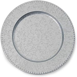 Assiette de présentation dorée antique, décoration de table de mariage haut de gamme, sous-assiette élégante pour hôtel, restaurant, événement - Product Image 4