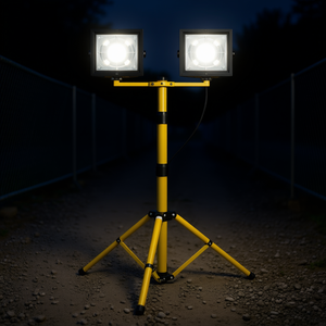ขาตั้งกล้องโปรเจคเตอร์ LED Tiger 2x20W พร้อมไฟส่องสว่างสองดวง - Product Image 3