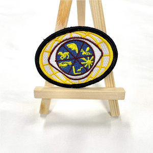 Écusson brodé fer à coudre sur des patchs pour vêtements insigne de support pour chapeaux et sacs sur vos chiffons patchs de conception personnalisés - Product Image 4