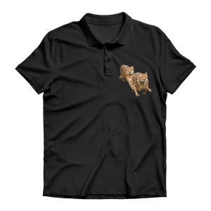Chemise polo pour adulte Cheetah Brothers Premium, design respirant pour un confort optimal - Product Image 1