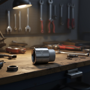 Llaves de vaso cromadas de 1/4 de pulgada con accionamiento cuadrado hembra y hexagonal, Categoría de producto: Llaves de vaso - Product Image 3