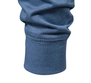 Nouveau Design Sweat Polyester 95% Spandex Sweat Hommes Casual Solide À Manches Longues Sweat 2023 - Product Image 6