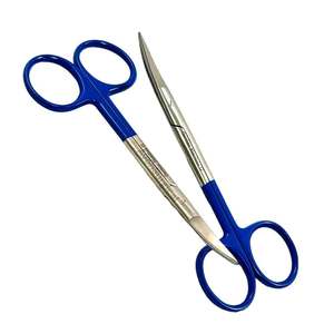 Nouvelles Ciseaux Orthopédiques Supercut 5 Iris Allemandes de 4,5 Pouces Courbées, Instruments Chirurgicaux en Acier Inoxydable Argenté de Haute Qualité - Product Image 6