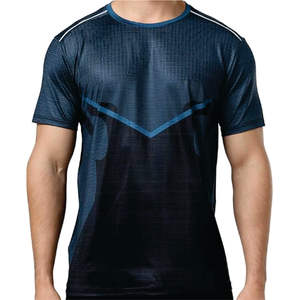 T-shirts à col montant 100% coton imprimés personnalisés pour les campagnes en plein air et les promotions commerciales des écoles-Style unisexe - Product Image 1