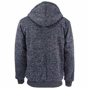 เสื้อฮู้ดมีซิปขนาดใหญ่พิเศษสำหรับผู้ชายเสื้อสเวตเชิ้ตมีซิปแนวสตรีทแวร์ผลิตในปากีสถานโลโก้ตามสั่ง - Product Image 2