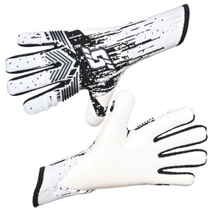 Gran oferta, guantes de portero de fútbol de tejido de látex de 4MM, goma duradera y PU, diseño personalizado para deportes - Product Image 6