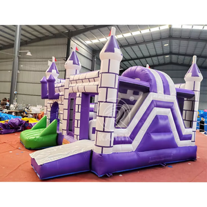 Castillo Inflable de PVC de Grado Comercial con Tobogán - Product Image 3
