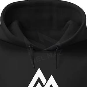 Nueva moda hombres Otoño Invierno sudaderas con capucha calle manga larga suelta Color sólido Casual Tops sudaderas con capucha térmicas - Product Image 6