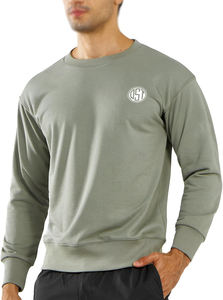 Sudadera con Capucha Personalizada QST para Hombre, Manga Larga, Algodón Ecológico, Invierno, Deportiva, Informal, para Gimnasio, Correr - Product Image 2