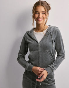 Wholesale Premium <b>Grey</b> Drop Shoulder Latest <b>Women's</b> Robertson <b>Hoodie</b> Anti-Wrinkle And Breathable Hoodies <b>Women's</b> <b>Zip</b> Up <b>Hoodie</b> - Product Image 5