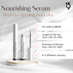 Sérum cils sourcils à la maison utilisation kératine active fonctionnelle fabriqué en italie marque privée épaississement - Product Image 3