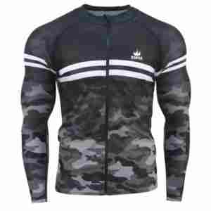 Los hombres usan Fitness Tight manga larga Rash Guard venta al por mayor excelente calidad adultos usan Rash Guard 2025 - Product Image 5