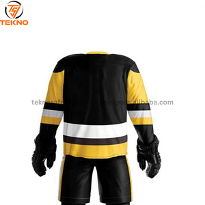 Uniforme de hockey sobre hielo personalizable de calidad superior, el mejor Material, nuevo modelo, conjunto con servicio OEM, uniforme de hockey sobre hielo superventas - Product Image 3