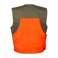 Gilet de chasse Orange Upland pour le confort à sec et le jeu de tir pour les sports de plein air