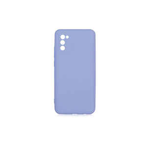 Coque en silicone liquide SAFA Mara Premium Lilac pour Samsung Galaxy A02s A21s A32 5G et 7 Plus, protection arrière douce au toucher - Product Image 1