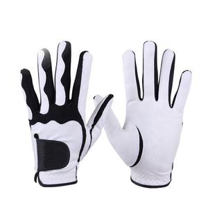 Guantes de golf para hombre con logotipo personalizado de alta calidad de fábrica directa, nuevo diseño, Material Cabretta Premium de cuero, manos, precios razonables - Product Image 1