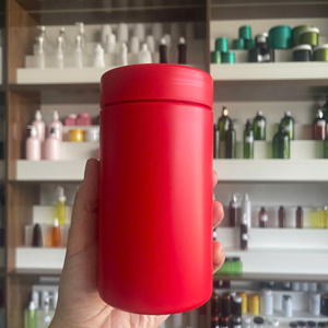 ภาชนะพลาสติก500มล. โถอาหารสัตว์เกรดอาหารพร้อมฝาอลูมิเนียมสำหรับเก็บเค้กสลัดน้ำตาลขนมคุกกี้ช็อกโกแลต - Product Image 3