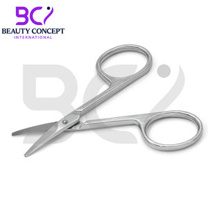 Tijeras de Manicura Más Vendidas, Tijeras para Cutículas Personalizadas con Logotipo Propio, Precio de Fábrica, Hoja Redonda Curva de Acero Inoxidable - Product Image 3