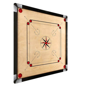 Hot Sale Home Entertainment <b>Carrom</b> <b>Board</b> Sets With Bag Wholesale Price Durable Wooden <b>Carrom</b> <b>Board</b> in Custom Logo - Product Image 4