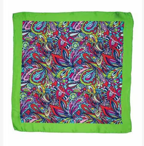 Bandana carré en gros avec logo personnalisé, impression numérique, doux pour la peau, multifonctionnel quatre saisons, foulard pour la tête et les cheveux, idéal pour l'extérieur - Product Image 1