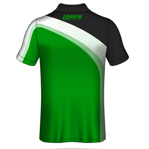 Personalizado al por mayor de los hombres de golf para Polos transpirable poliéster Spandex ropa de trabajo para Polo camiseta de diseño personalizado - Product Image 2