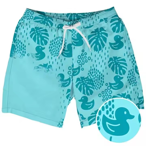 New Arrival Summer High Stretch Casual Mid Swimming Shorts Quick Dry Breathable Eco-Friendly Board Shorts OEM Printed Logo - Product Image 4