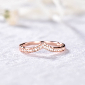 แหวนทองธรรมชาติหรูหราดีไซน์ใหม่แหวนทองคำแท้พร้อมแหวนเพชรแท้ - Product Image 2