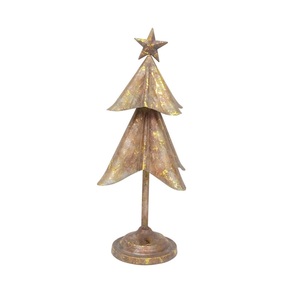 Arbre de Noël en métal de pièce maîtresse de Table pour des dîners de vacances améliorant l'attrait esthétique de la configuration de célébration - Product Image 3