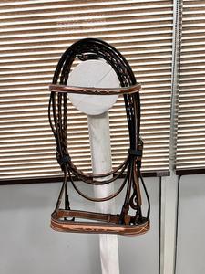 Bride équestre de course de chevaux de qualité supérieure, bride équestre réglable de course de chevaux disponible à l'exportation depuis l'inde - Product Image 2