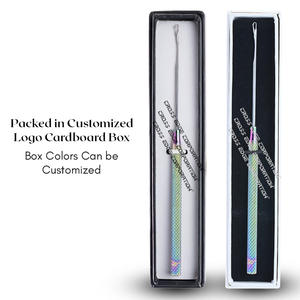 Crochet d'outil d'extensions de cheveux micro-perle personnalisé poignée antidérapante crochet de traction d'aiguille de boucle outil de crochet de filetage d'extension en I - Product Image 3