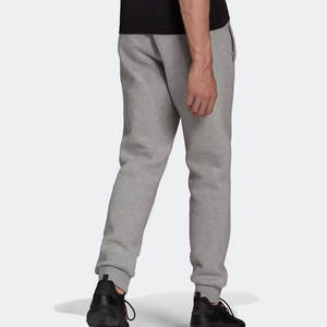 Pantalon de survêtement décontracté pour hommes en toile d'extérieur à la mode en polaire douce légère et épaisse avec cordon de serrage personnalisé - Product Image 2