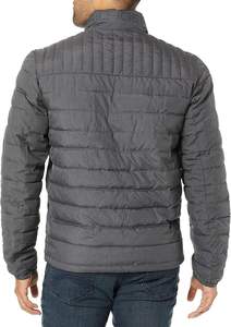 Chaqueta acolchada de alta calidad para hombre con capucha desmontable, ligera, resistente al agua, aislada, con revestimiento hinchado de invierno, venta al por mayor - Product Image 2