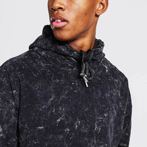 Taux raisonnable Hommes Acid Wash Hoodies nouvelle mode de haute qualité anti-rides top tendance Acid Wash sweats à capuche pour hommes avec le meilleur design - Product Image 5