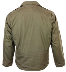 Chaqueta Estilo Segunda Guerra Mundial para Hombre, Camisa de Uniforme de Algodón Color Caqui, Reenactación de la Segunda Guerra Mundial, Uniforme de Campo Color Verde Oliva Estadounidense, Chaquetas Americanas M41 - Product Image 2