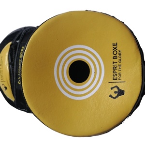 แผ่นซ้อมมวยหนังวัวแท้ เป็นมิตรกับสิ่งแวดล้อม ทนทาน พร้อมดีไซน์ป้องกันเพื่อการฝึกซ้อมที่มีประสิทธิภาพ - Product Image 1