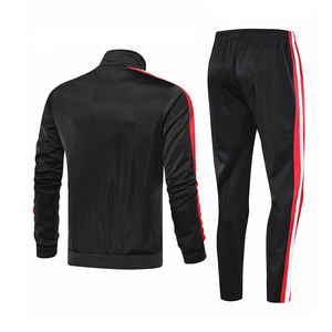 Conjunto de chándal cortavientos de poliéster personalizable para hombre, ropa de calle de invierno con cremallera a prueba de viento, pantalones cortos cortavientos con servicio OEM - Product Image 2