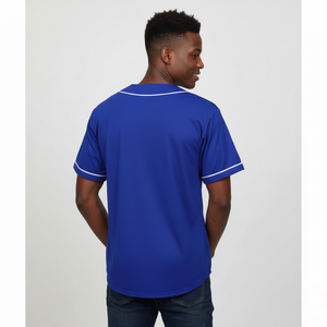 Maillot de baseball personnalisé respirant à manches courtes en polyester sublimé, service OEM, impression de nom personnalisée, modèle 2026 - Product Image 4