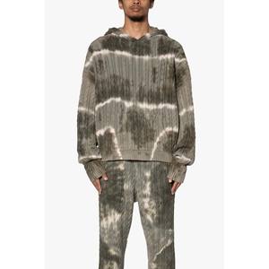 SUDADERA TIE DYE CABLE KNIT - Product Image 4