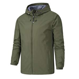 <b>Cheap</b> Price Custom 2025 New Design Rain Windbreaker <b>Jacket</b> <b>Waterproof</b> Windproof Casual Sports Windbreaker <b>Jacket</b> With Logo - Product Image 3