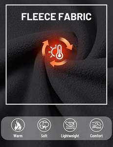 2024 chaqueta de invierno Polar suave con cremallera para mujer, chaqueta transpirable de algodón ligero con bolsillos estampados para exteriores, chaqueta de talla grande - Product Image 6