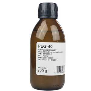 Aceite de Ricino Hidrogenado PEG-40 de Alta Pureza (CAS 61788-85-0) |   Solubilizante y Emulsionante de Grado Cosmético |   Mejor Precio al por Mayor - Product Image 1