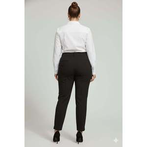 กางเกงผ้าฝ้ายขนาดใหญ่สีดำ - Product Image 4