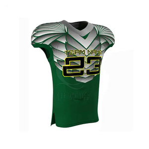 Uniforme de jeu de football américain léger tissu évacuant l'humidité pour l'uniforme de football américain de sublimation de confort - Product Image 2