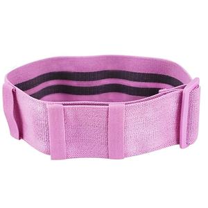 Banda de cadera de resistencia de tela antideslizante personalizada de alta calidad, conjunto de bandas de ejercicio de bucle, banda circular personalizada de entrenamiento en casa para mujer - Product Image 4
