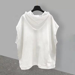 Sudadera con Capucha Personalizada para Gimnasio de Invierno, Sudadera sin Mangas de Felpa Francesa Ecológica y Gruesa, Sudadera con Capucha Moderna para Hombre con Estampado - Product Image 4