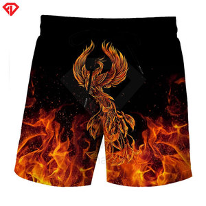 Pantalones cortos con estampado personalizado para hombre, novedad en stock, éxito de ventas, pantalones de cintura transpirables con estampado de animales divertidos, pantalones cortos al por mayor - Product Image 2