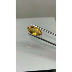 พลอยซิทรีนธรรมชาติขนาด15x10มม. สำหรับการทำเครื่องประดับ - Product Image 4